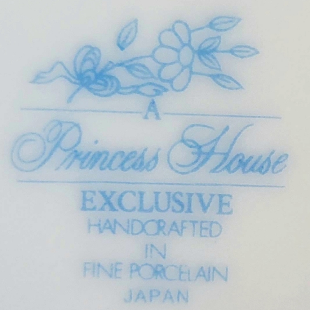 Vtg Princess House Porcelain Canister Jar Container Floral Pastels - Picture 5 of 5